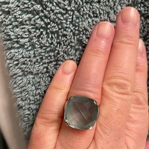 Swarovski Indian Sapphire Blue Merlin Ring 55 (7M)